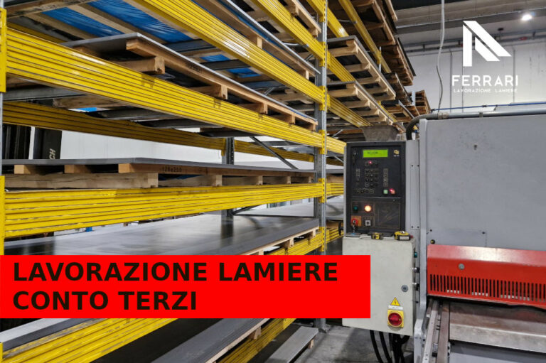 Lavorazione lamiere conto terzi