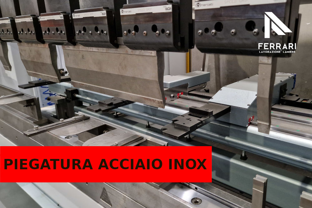 Piegatura acciaio inox