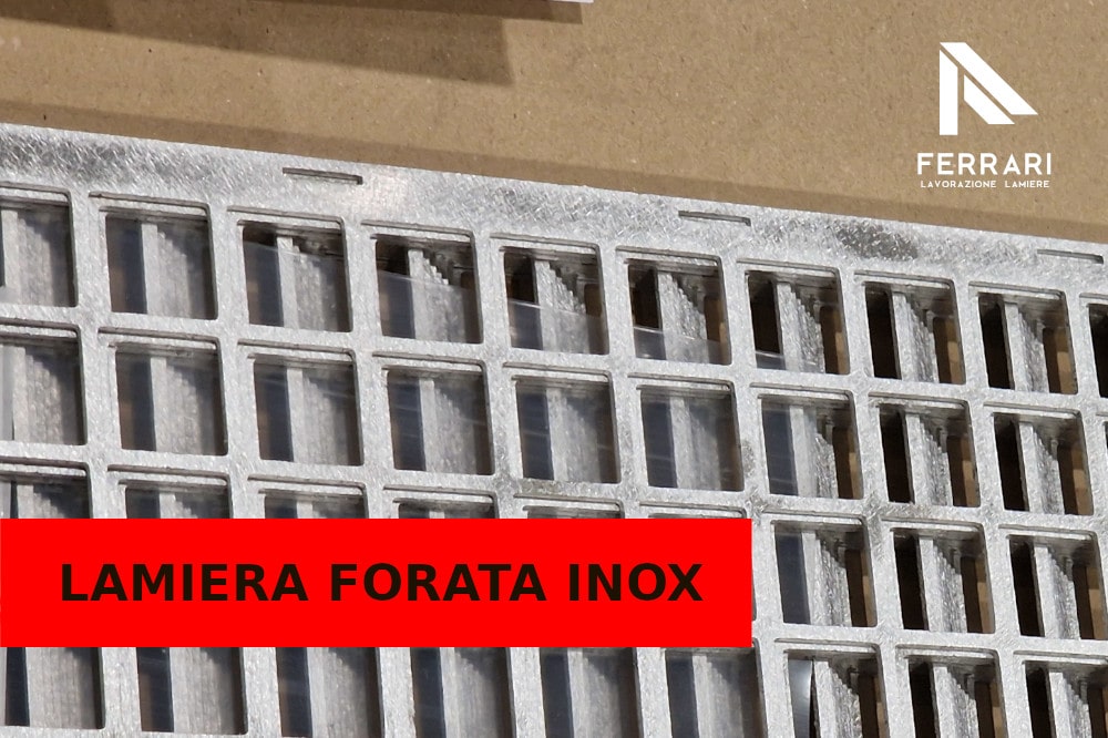 Lamiera forata inox